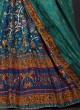 Multi Color Silk Printed Lehenga Choli For Wedding